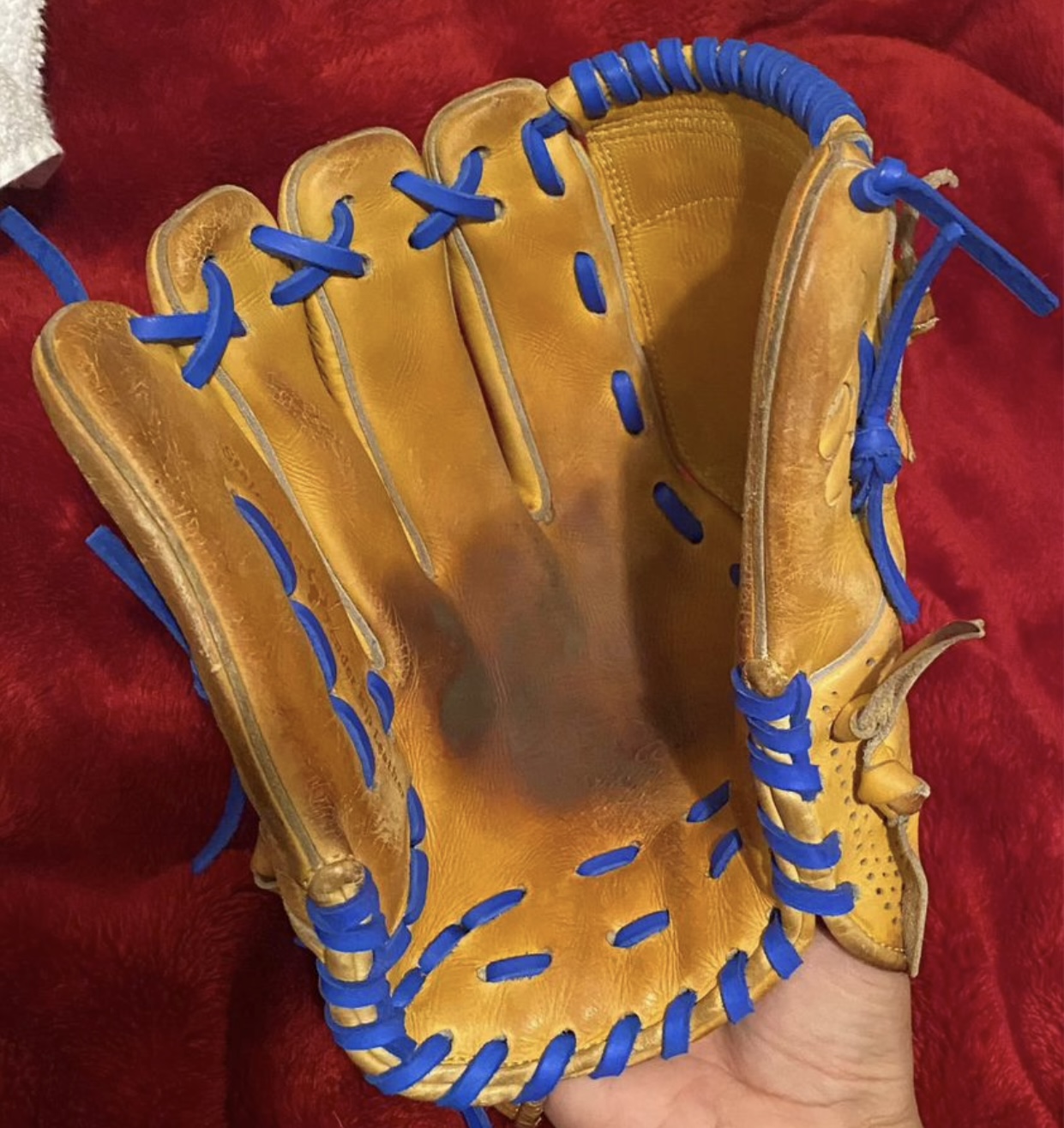 Used Nike Left Hand Throw Pitcher's Shado Elite J Baseball Glove 12