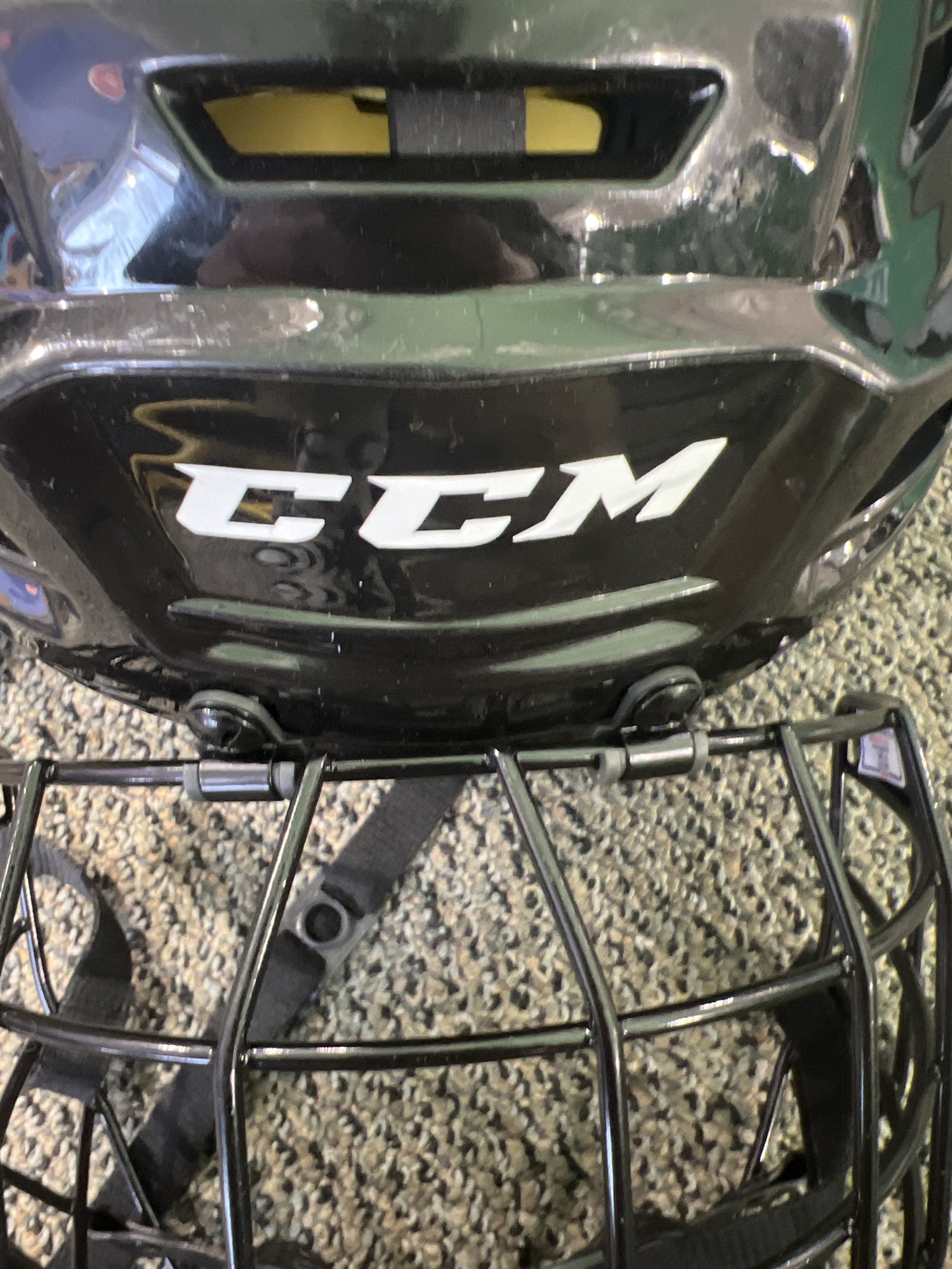 Used Medium CCM Tacks 210 Helmet SidelineSwap