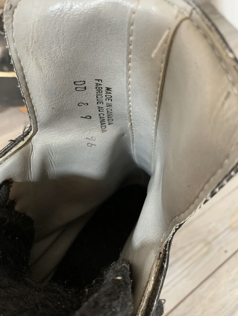 Bauer H3 US NHL Off Ice Hockey Inline Skates Made In Canada Size 6DD