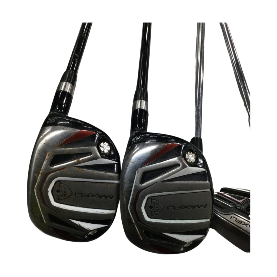 Used Maxfli Black Max 3isw Regular Flex Steel Shaft Iron Sets SidelineSwap