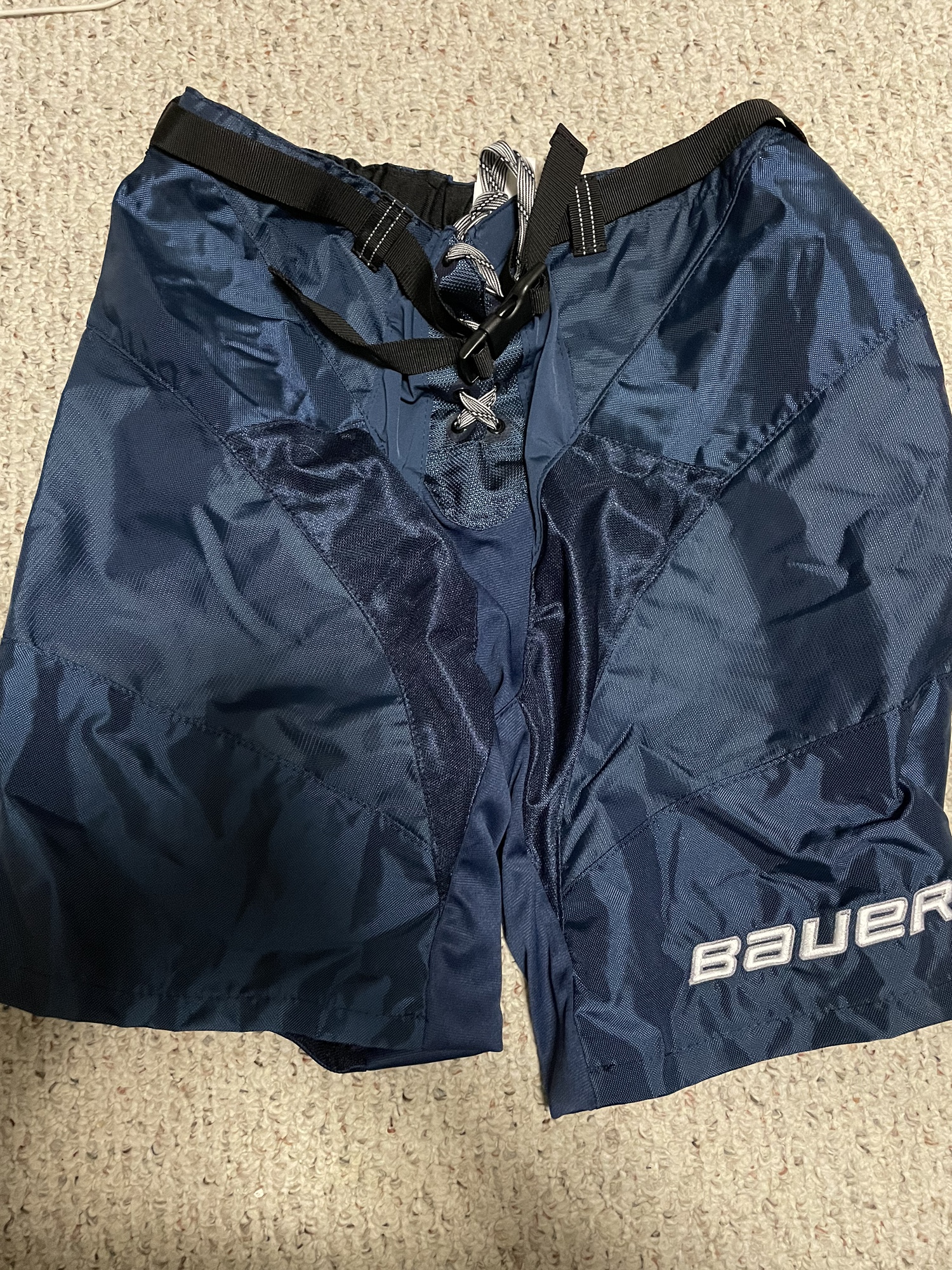 Bauer Nexus Ice Hockey Pant Shell Navy Blue, Large SidelineSwap