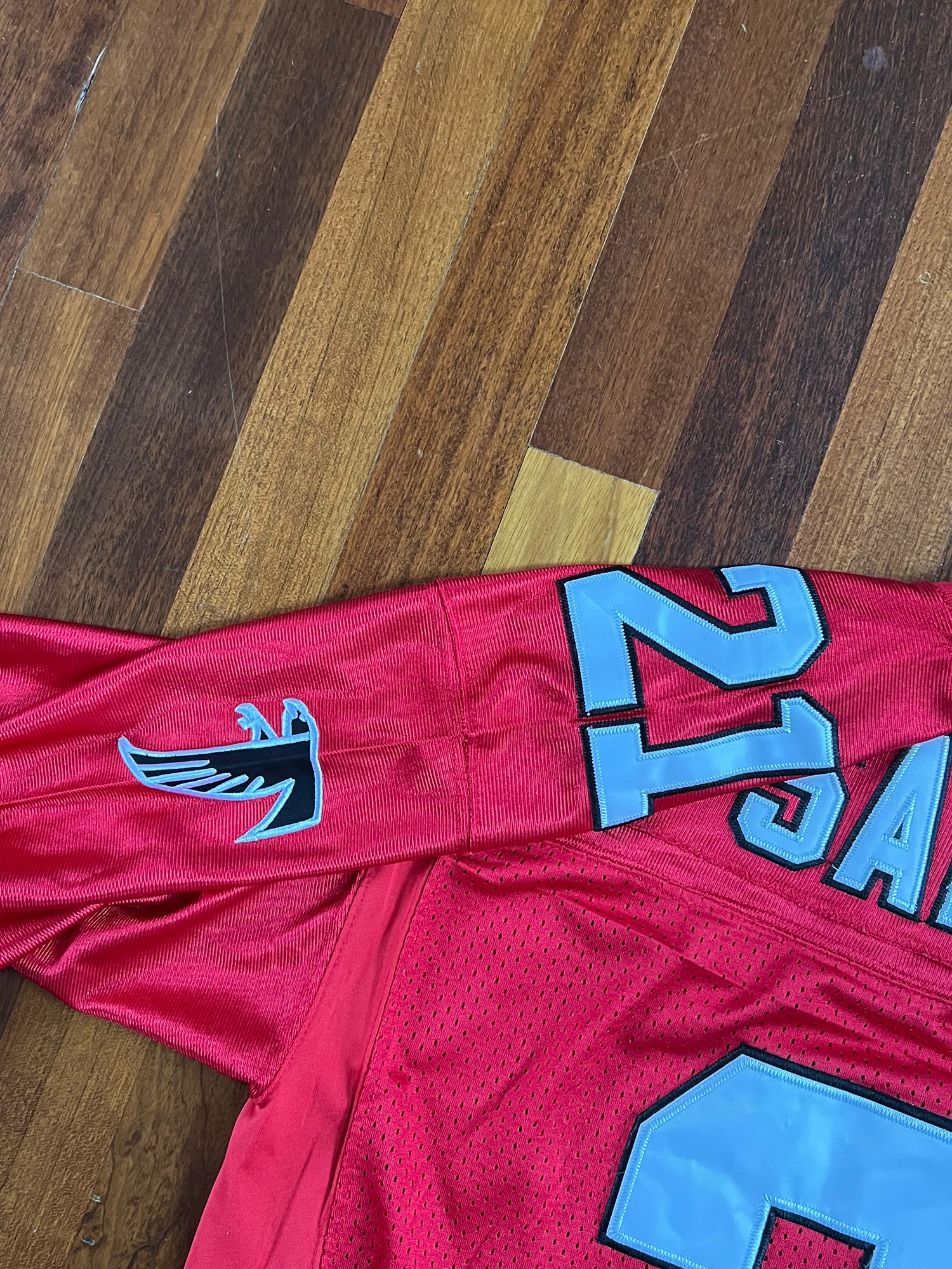 Mitchell & Ness Throwback Deion Sanders NFL Atlanta Flacons Stitched