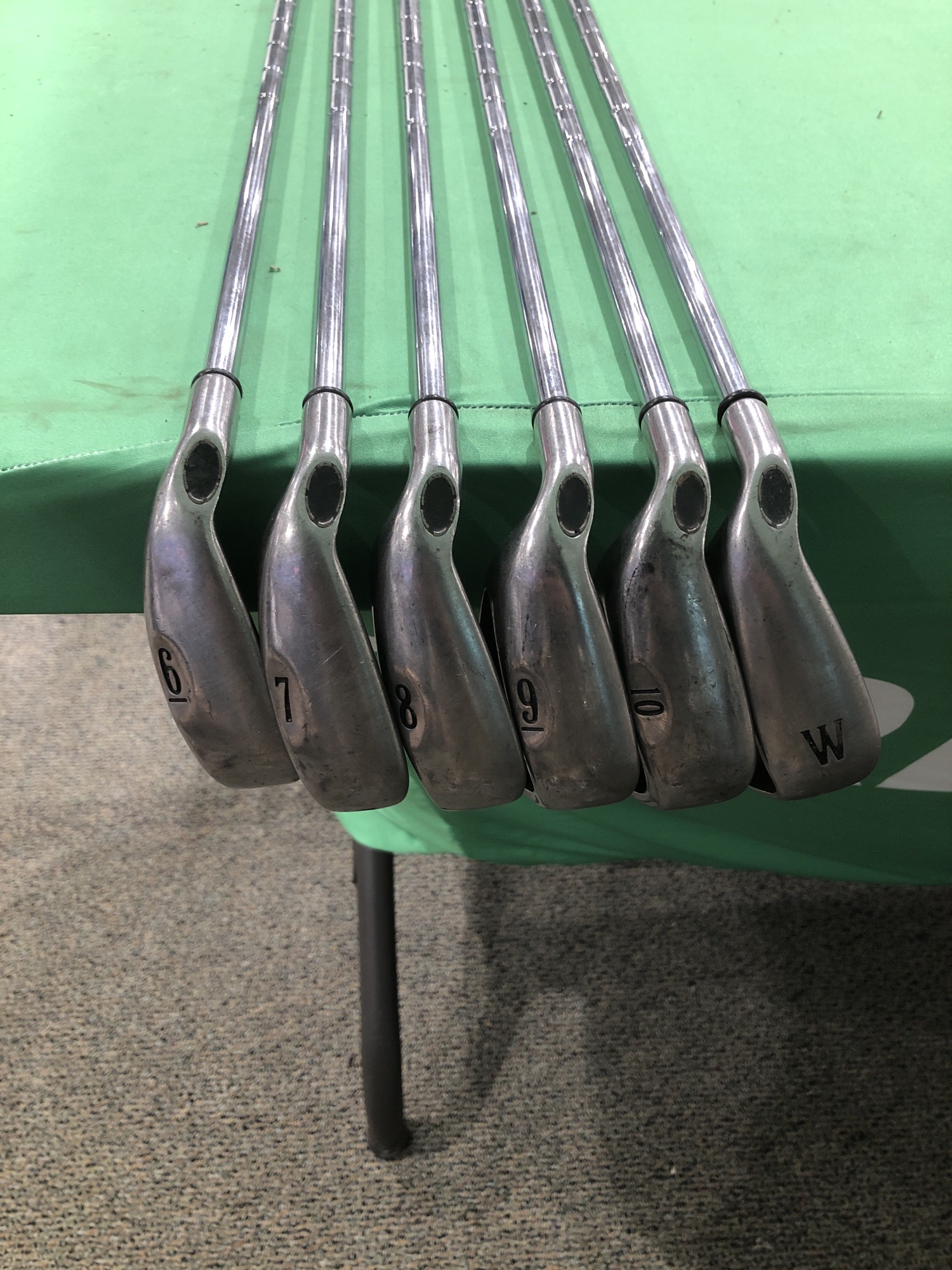 Used Men's Callaway Big Bertha Lefty Iron Set Steel SidelineSwap