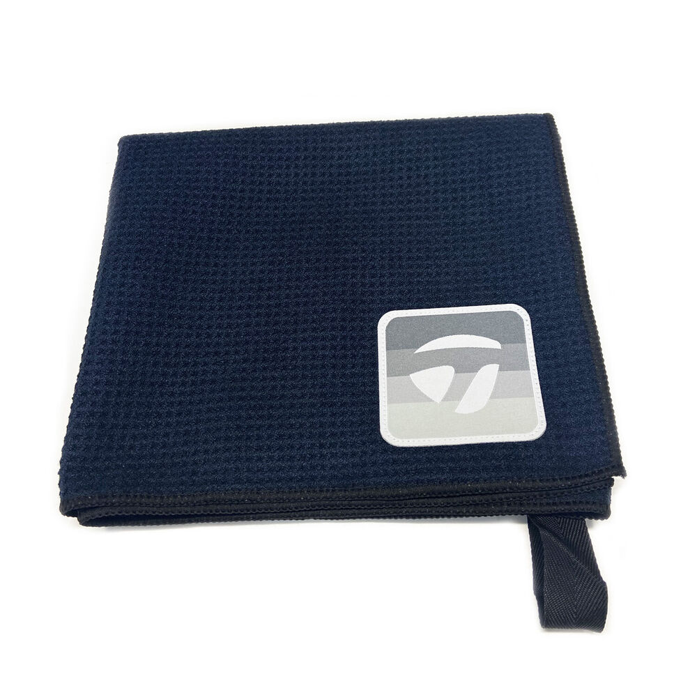 NEW 2023 TaylorMade TBug Black 17x40 Players Golf Towel