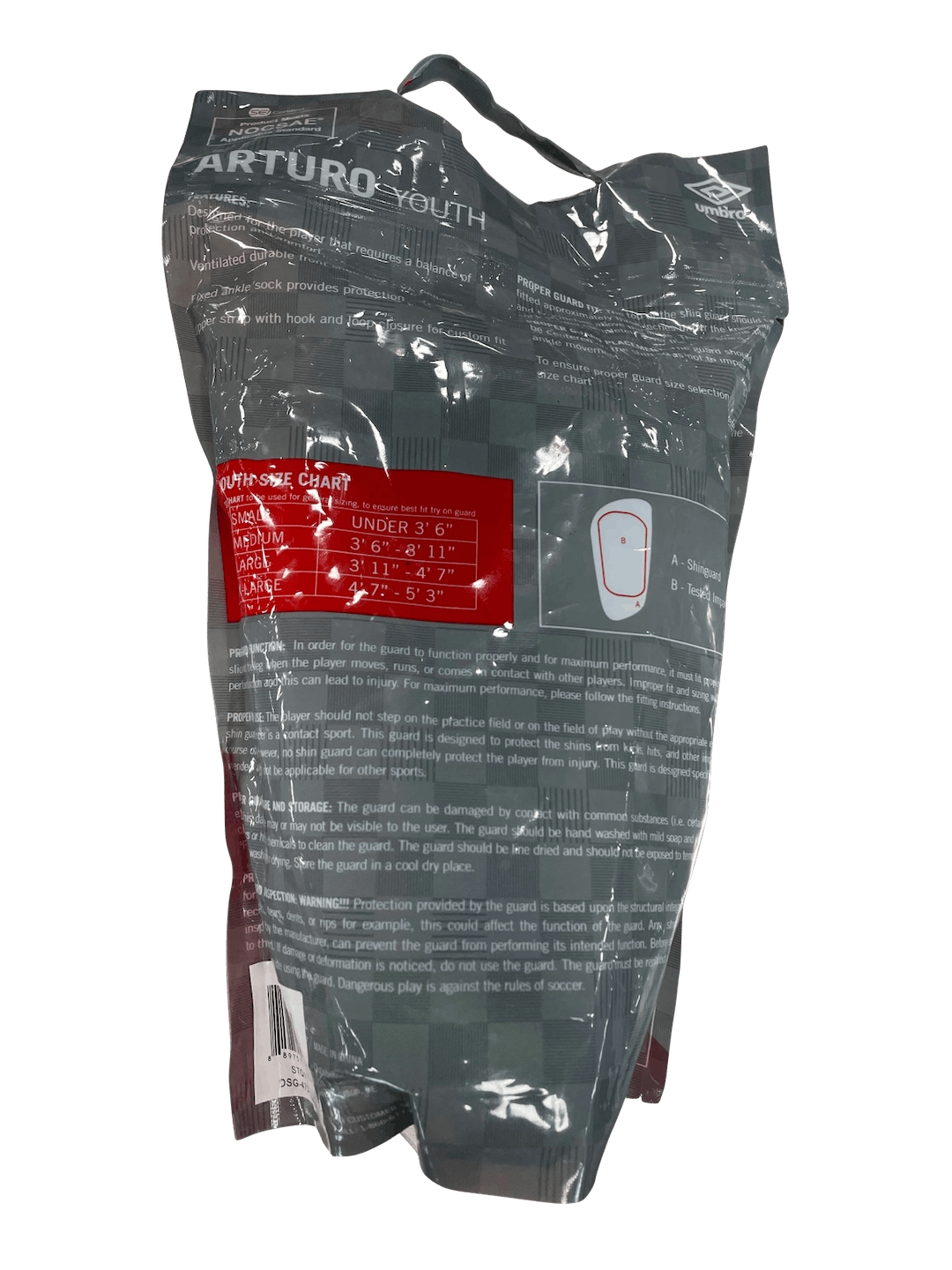 Used Umbro Sm Soccer Shin Guards SidelineSwap