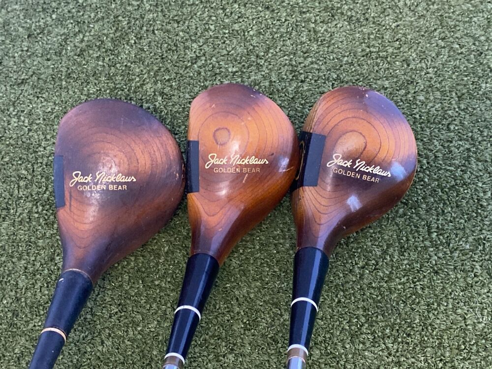 MacGregor Jack Nicklaus DIV Golden Bear Wood Set (134) RH Tour Flight