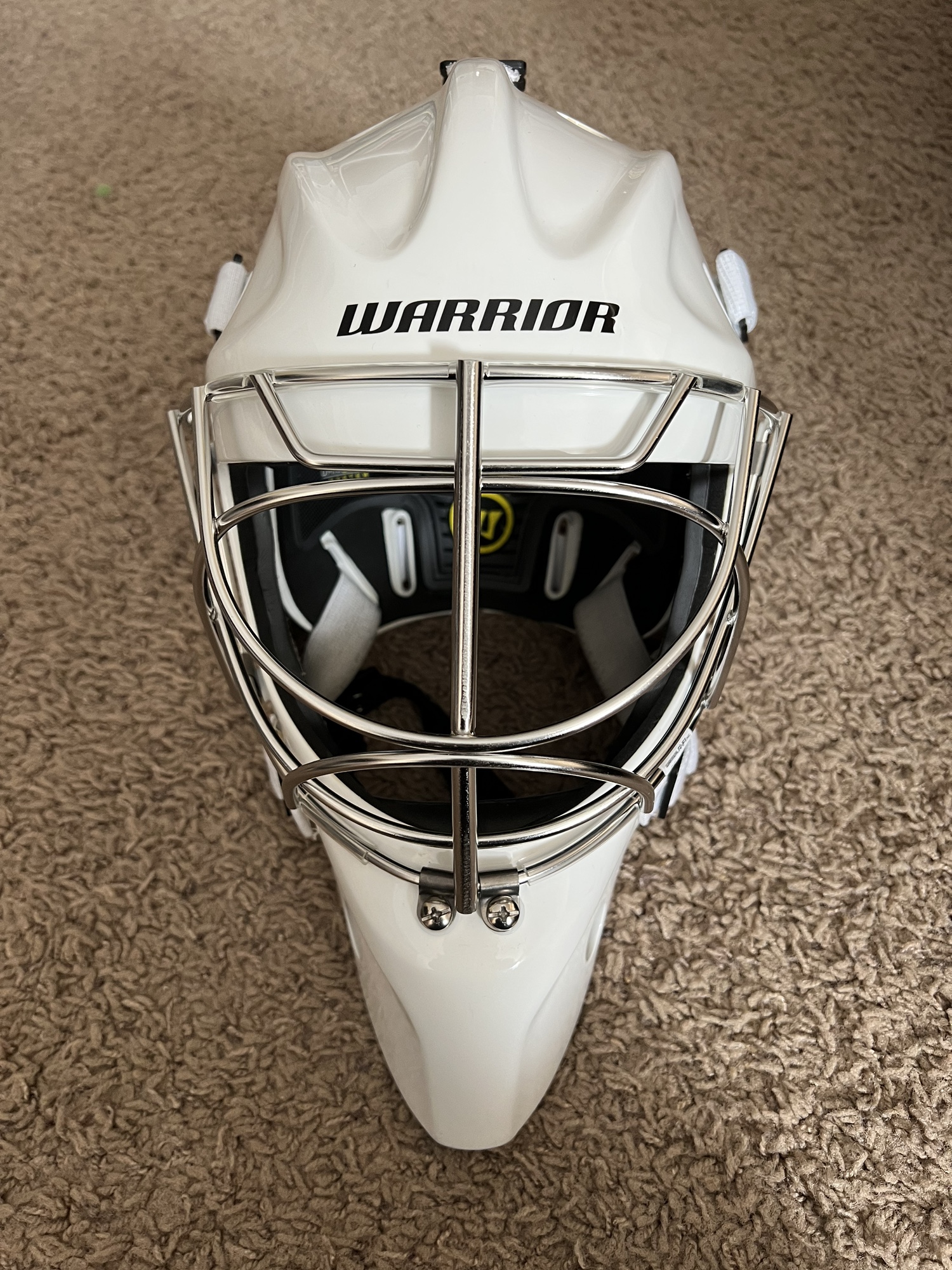 Warrior Ritual F1+ Goalie Mask SidelineSwap