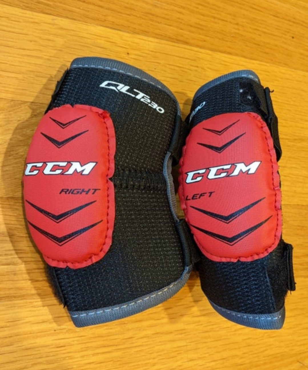 CCM QLT 230 Youth Small Elbow Pads SidelineSwap