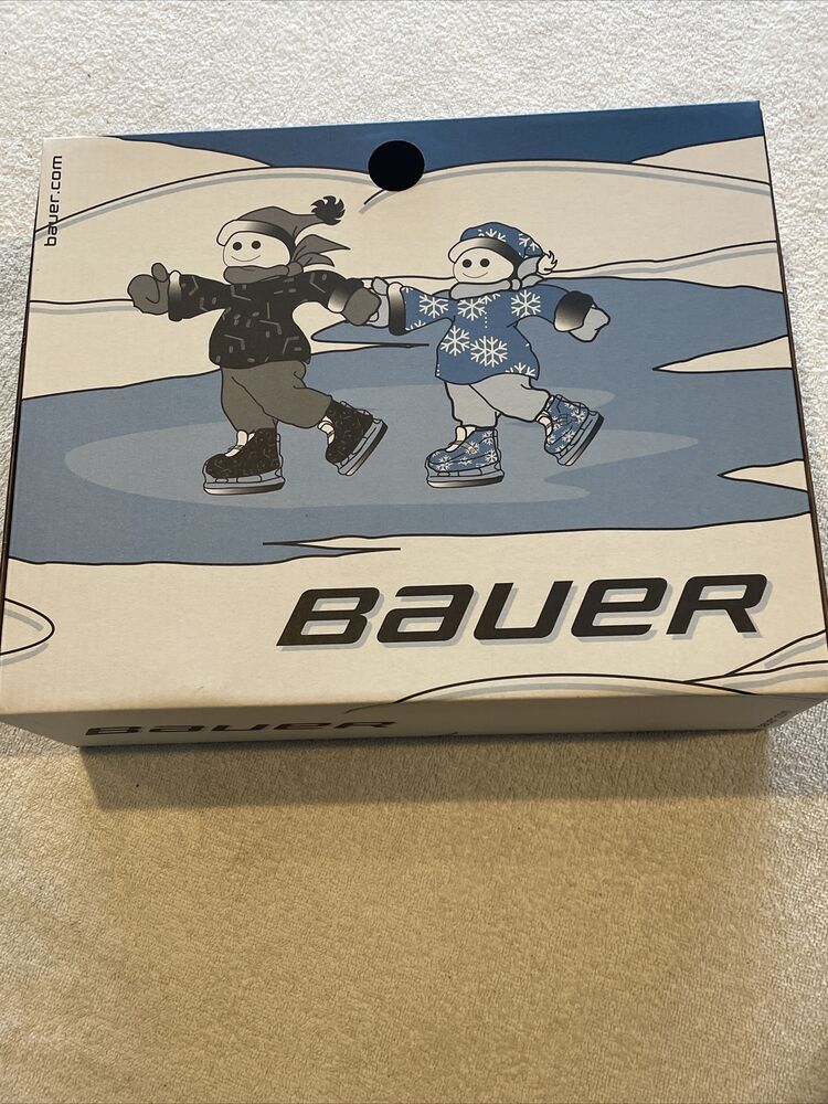 Brand New Bauer Lil Champ Pink Ice Skates size 8/9 youth junior ice