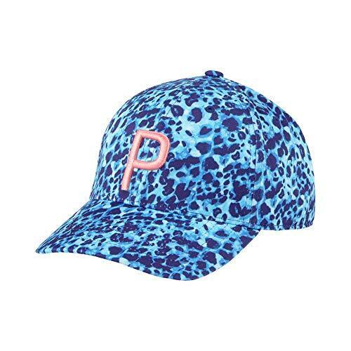 Puma Women's Animal Camo Adjustable Golf Hat Navy Blazer Puma Golf Hat SidelineSwap