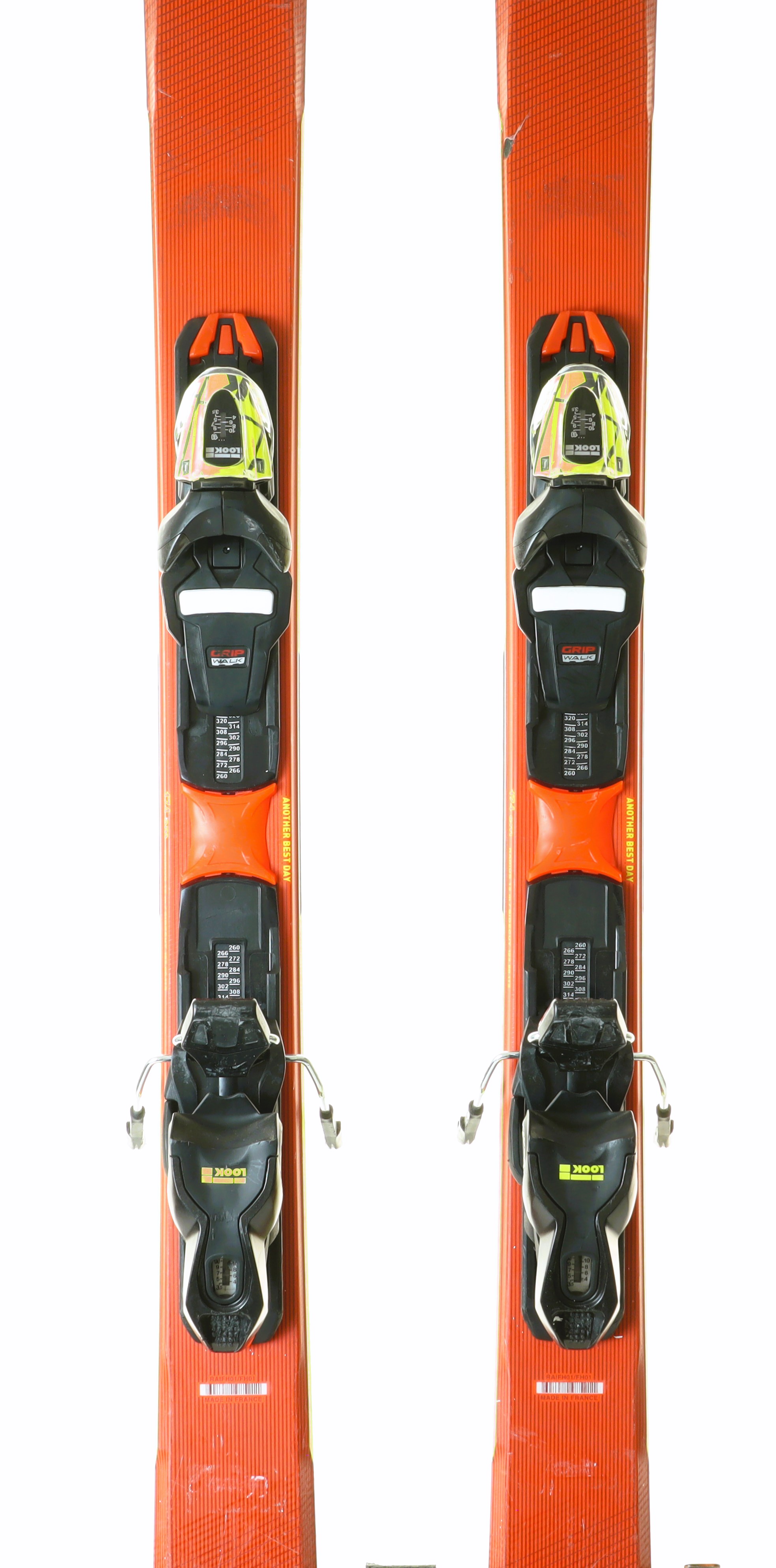 LOOK ROSSIGNOL ビンディングリフターセット② Look - Kid's Bindings SPX 12 GW B80 HOT RED