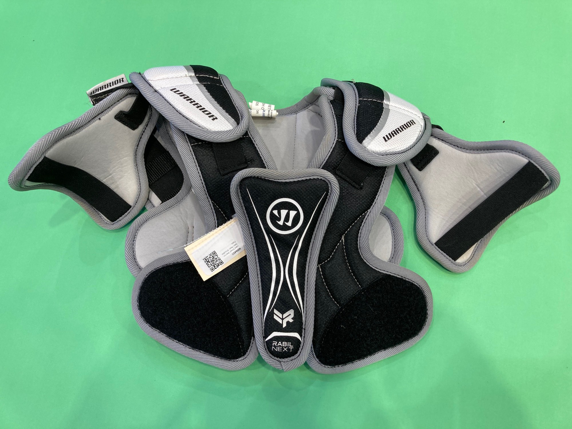 Small Warrior Rabil Next Shoulder Pads SidelineSwap