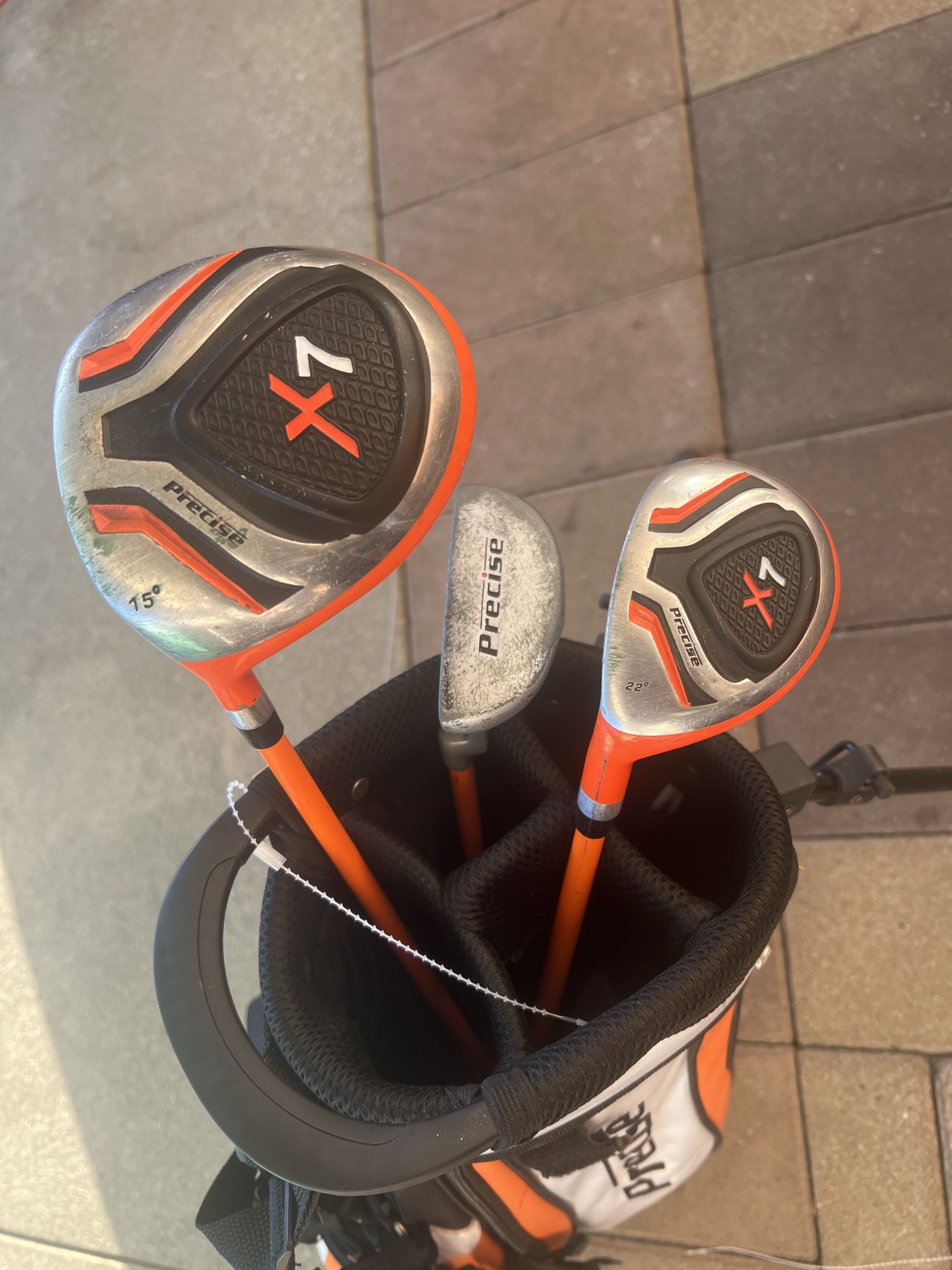 Used Junior precise Left Clubs (No irons) SidelineSwap