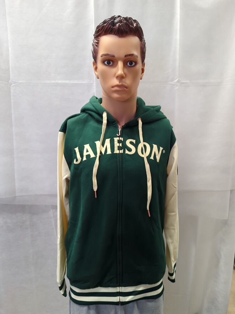 NWT Jameson Letterman Jacket Full Zip Hooded L SidelineSwap