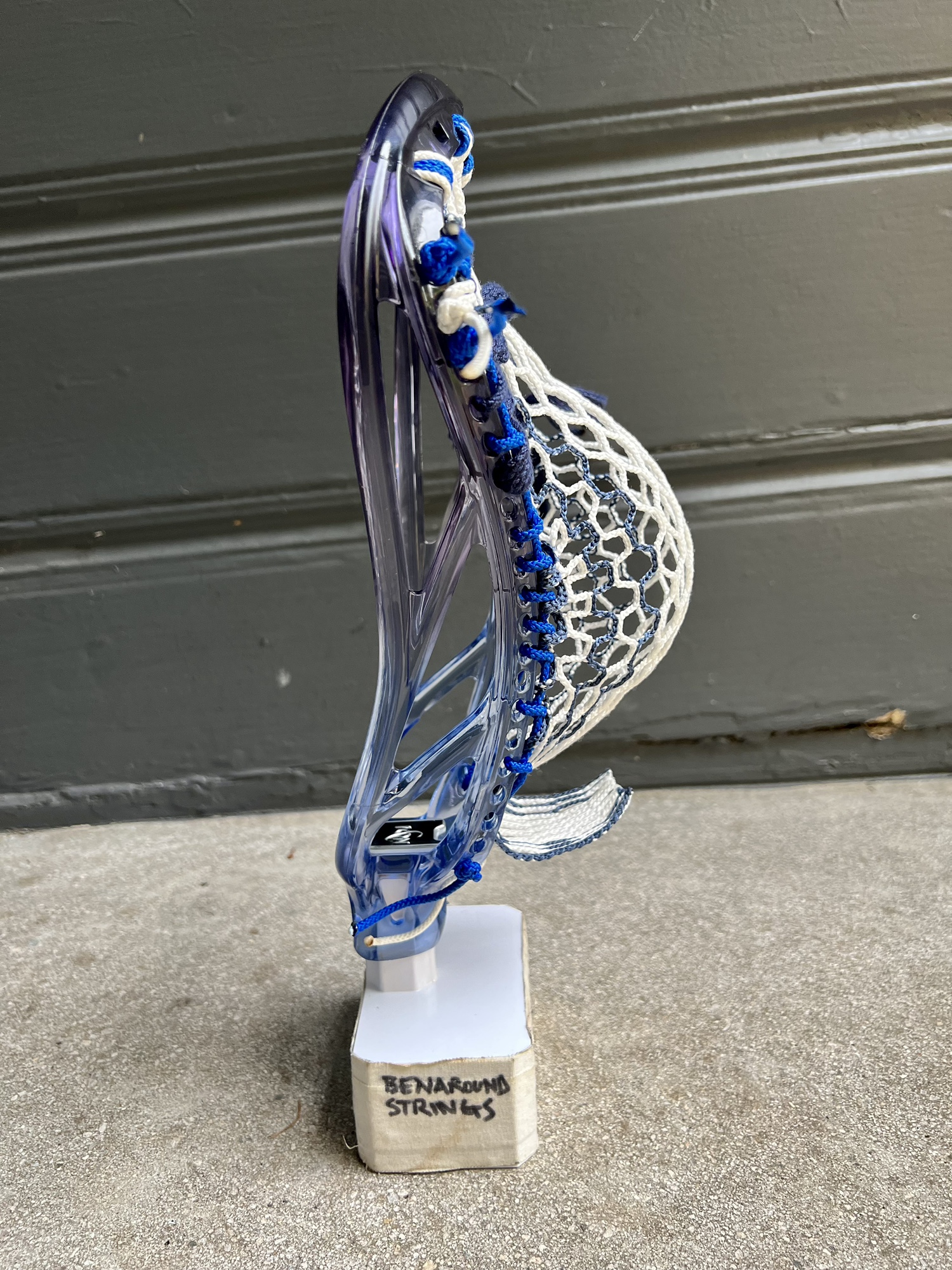 Ecd ion dyed royal navy fade professionally strung sidelineswap