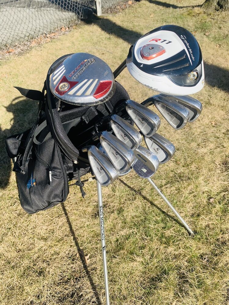 Complete Set of Lefty TaylorMade Golf Clubs + Bag SidelineSwap