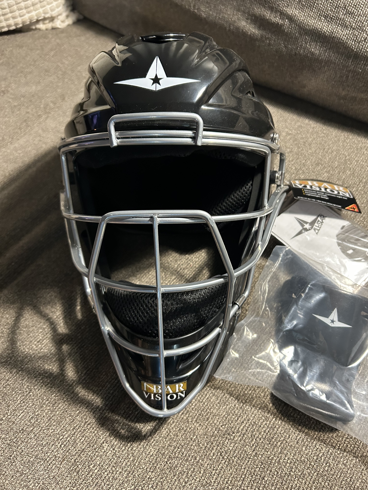 All Star Adult Players Series MVP Catchers Helmet Royal