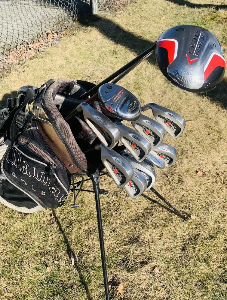 Complete Set of Lefty Callaway Golf Clubs SidelineSwap