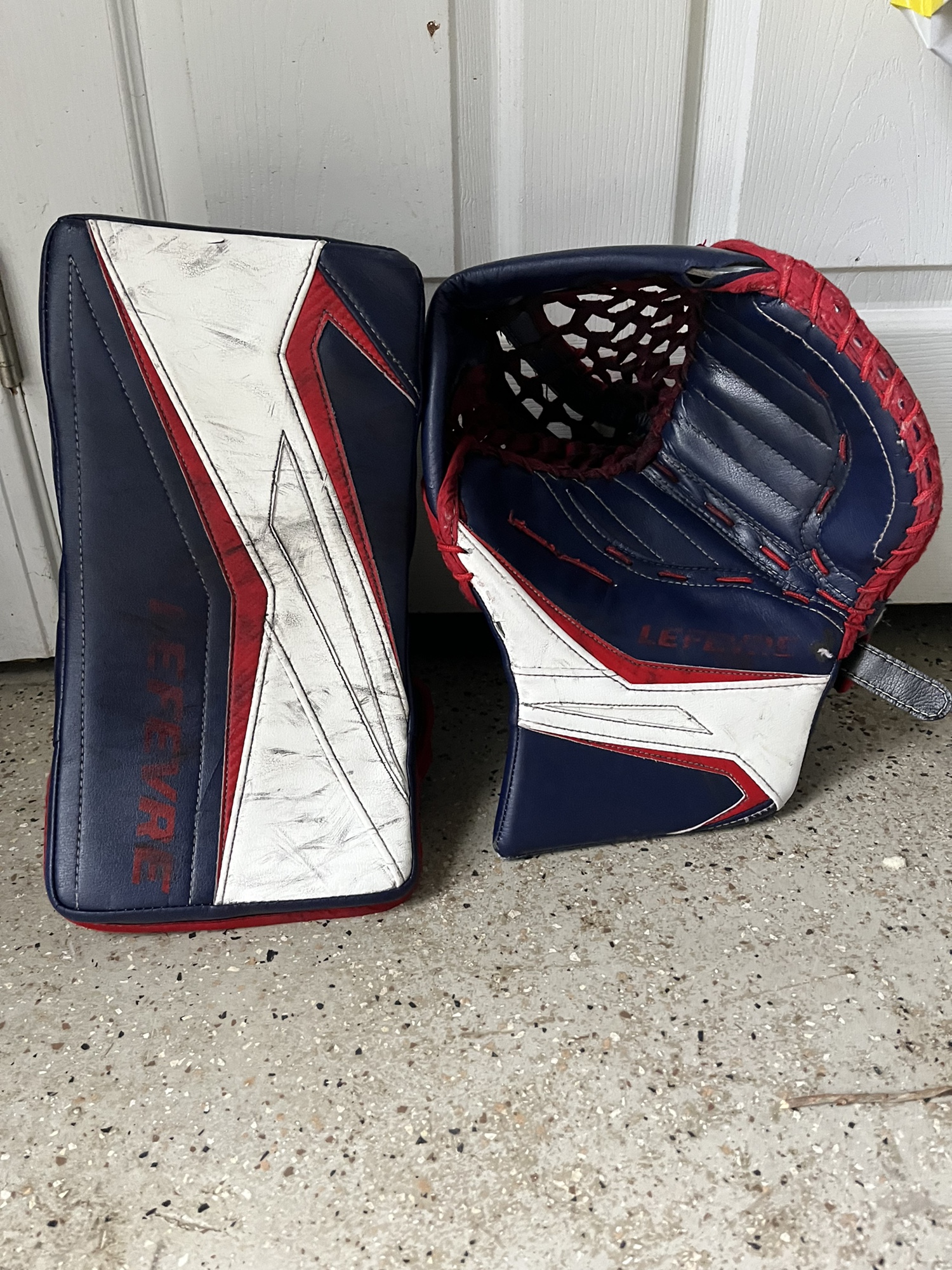 32" Lefevre/True Pro Stock L20.1 Goalie Full Set SidelineSwap