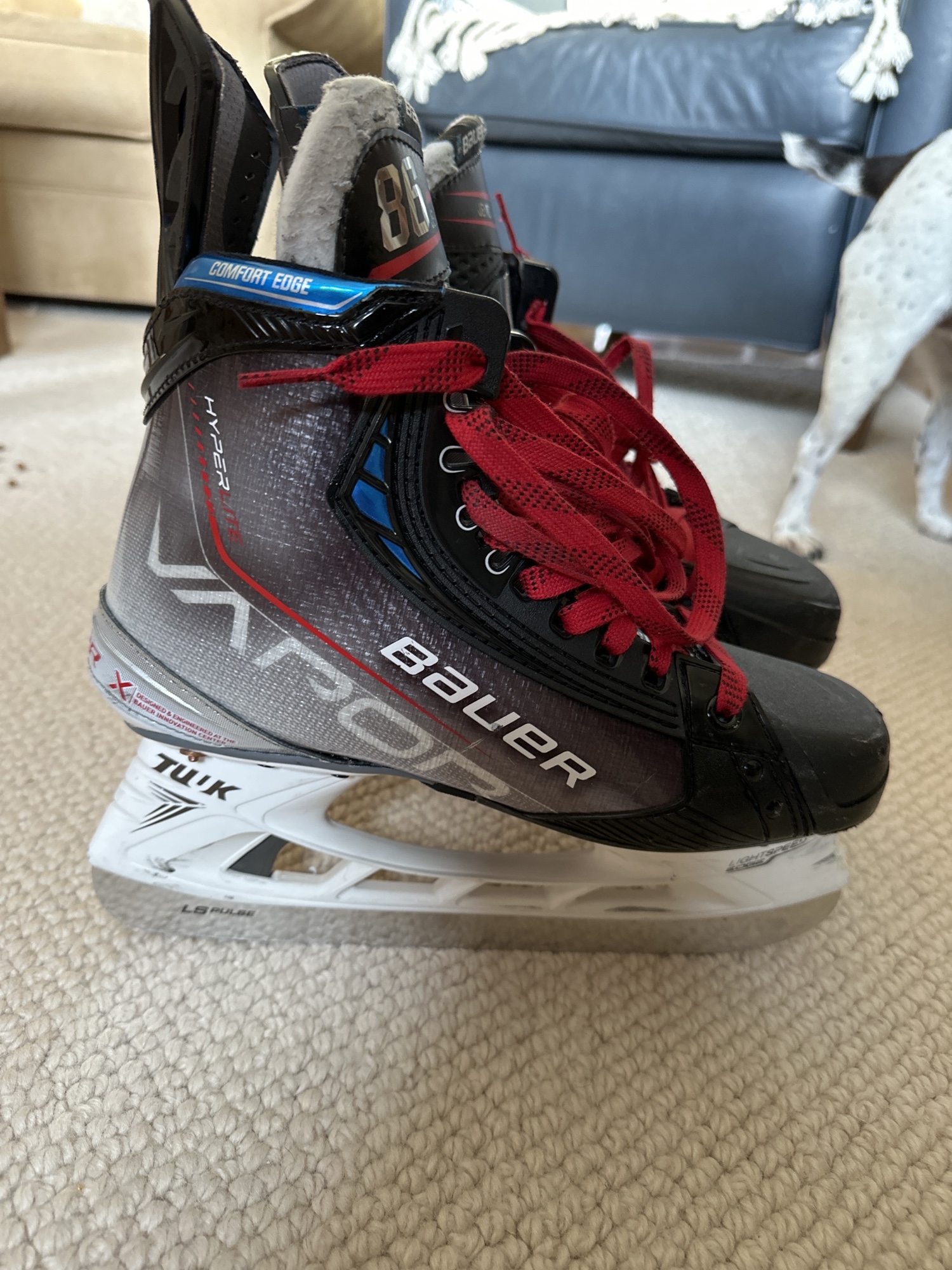 Custom Bauer hyperlite skates SidelineSwap