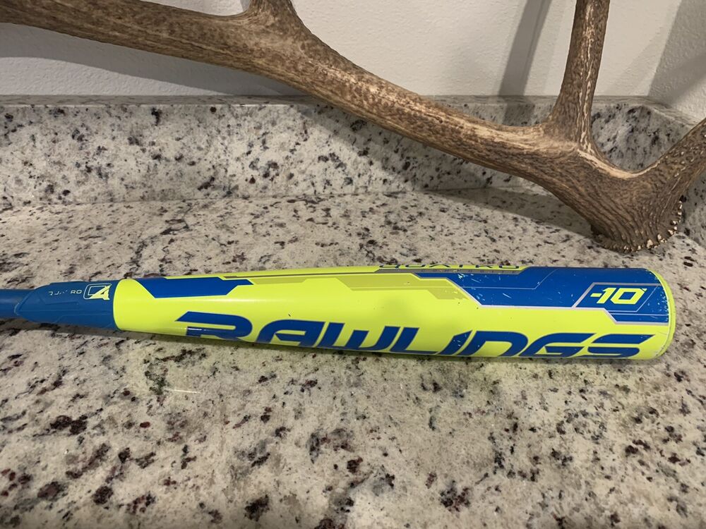 2018 Rawlings Quatro (The Glow Stick) USA 31/21 (10) USA Baseball Bat