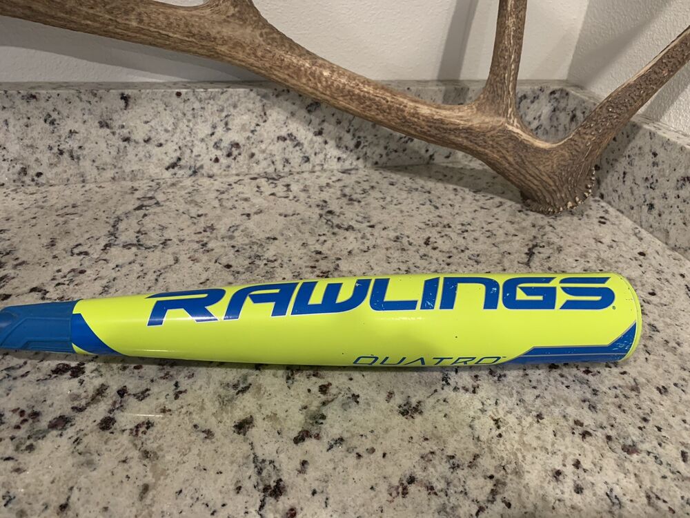 2018 Rawlings Quatro (The Glow Stick) USA 31/21 (10) USA Baseball Bat