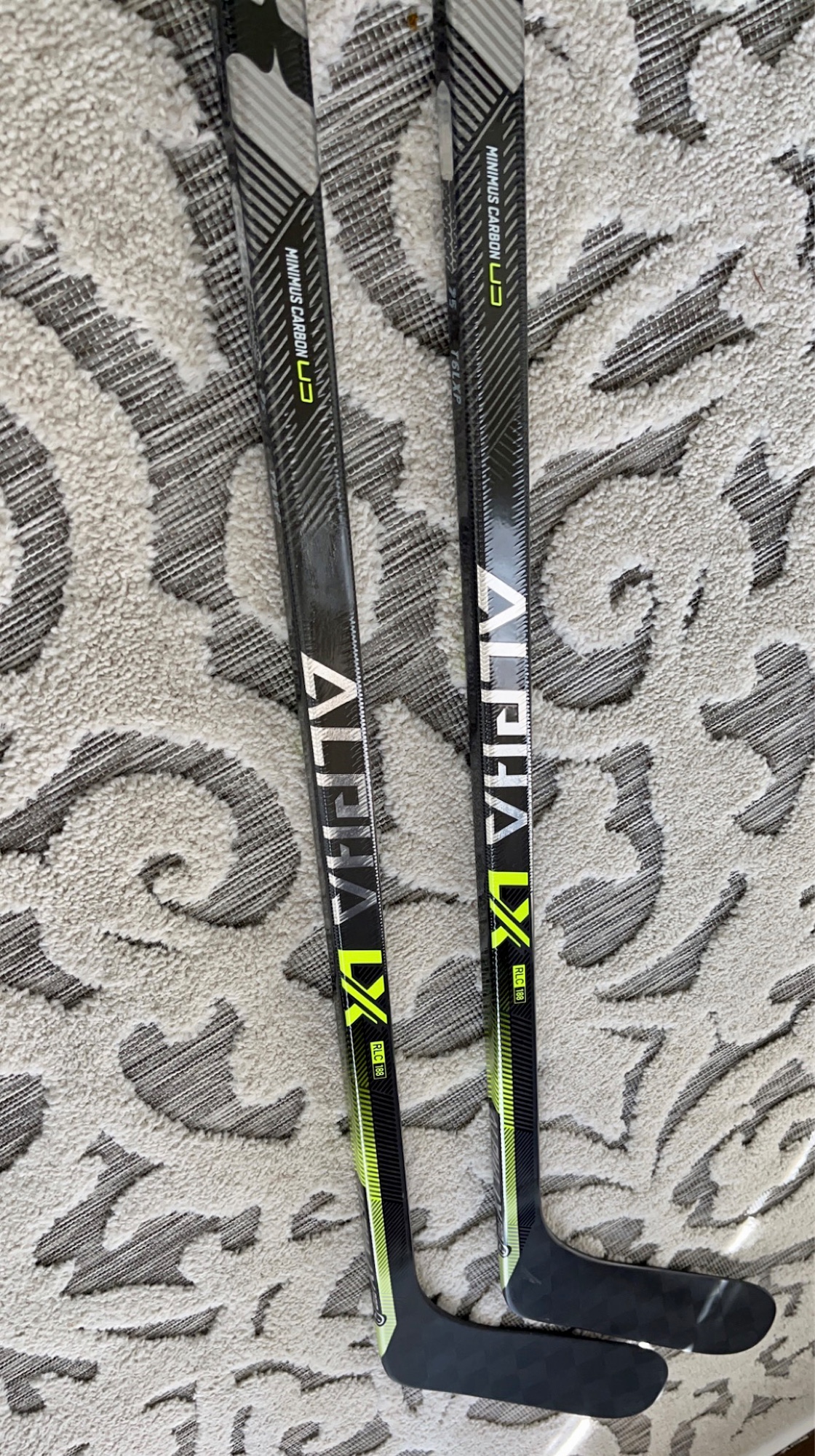 *2 PACK* NEW Warrior Alpha LX Pro Fat Blade Hockey Stick SidelineSwap