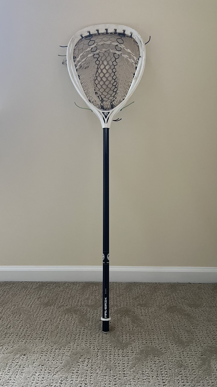 Used Warrior Nemesis 2 Goalie Head & Maverik Scandium Shaft SidelineSwap