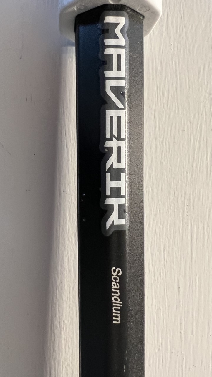 Used Warrior Nemesis 2 Goalie Head & Maverik Scandium Shaft SidelineSwap