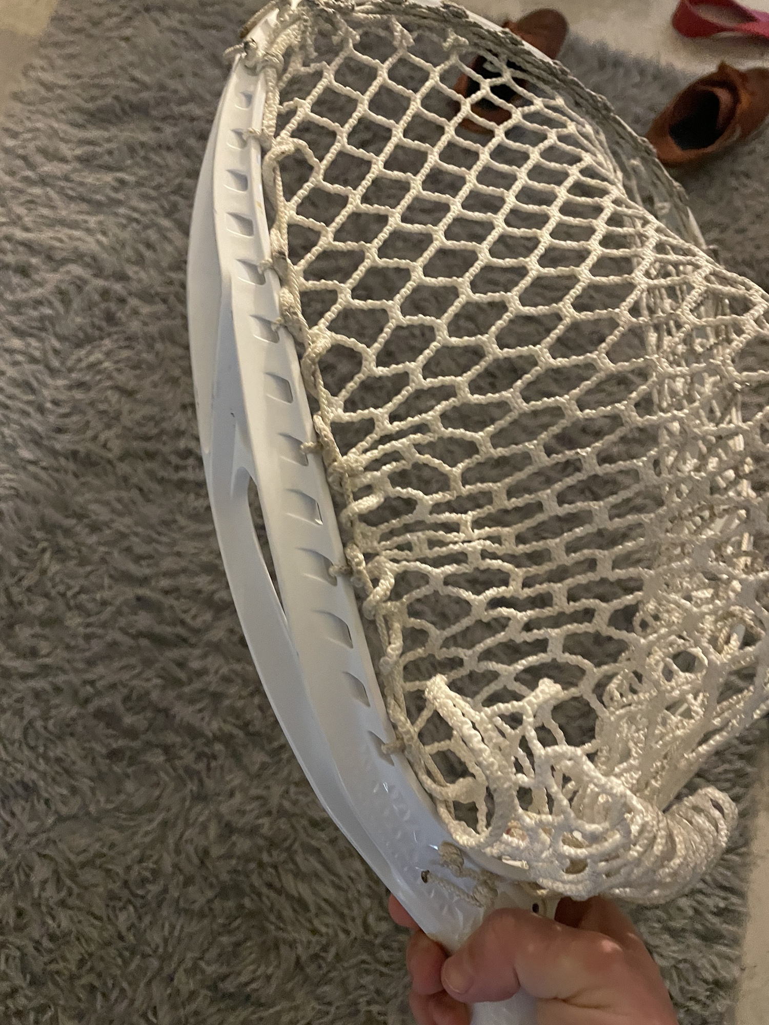 Strung Nike Prime Elite Lacrosse Head SidelineSwap