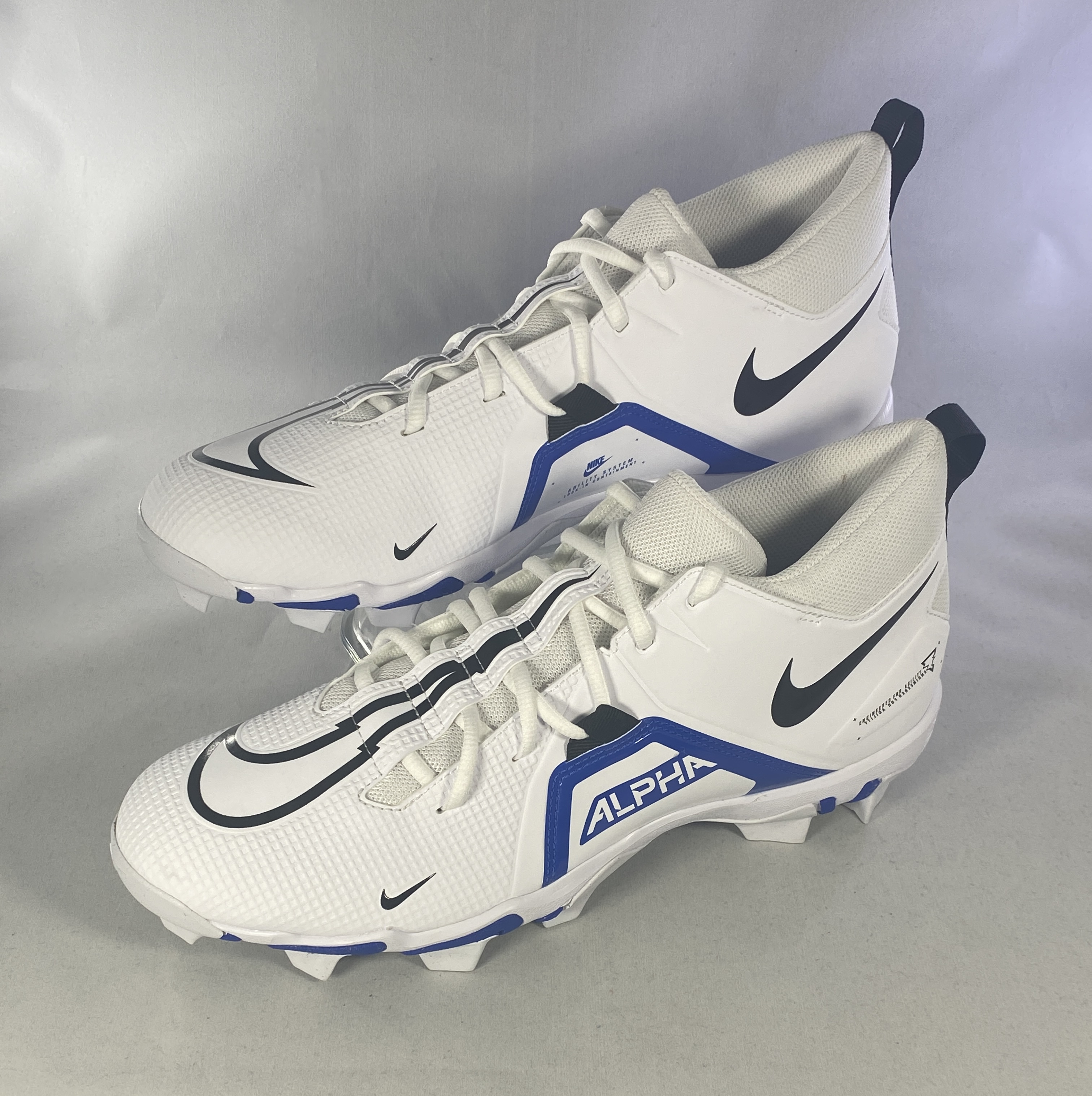 nike men's alpha shark 2 mid football cleats