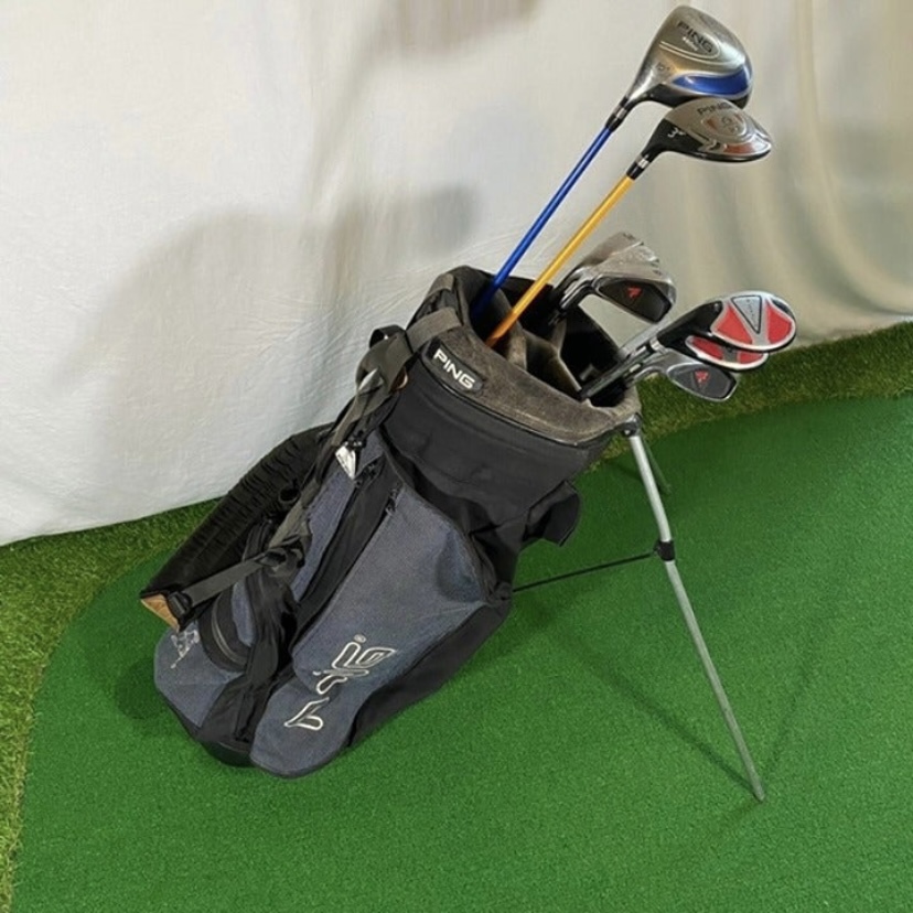 Ping and Top Flite Golf Club Complete Set With Ping Hoofer Stand Bag SidelineSwap