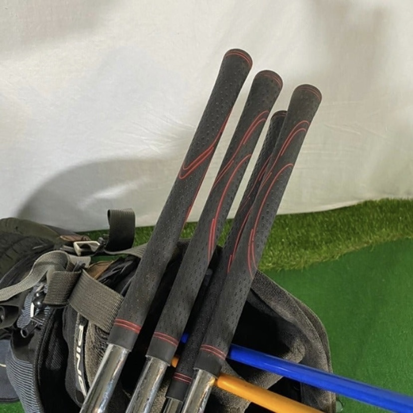 Ping and Top Flite Golf Club Complete Set With Ping Hoofer Stand Bag