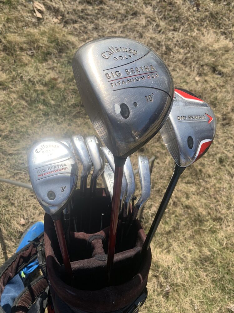 Complete Set of LeftHanded Golf Clubs Callaway, Nickent SidelineSwap