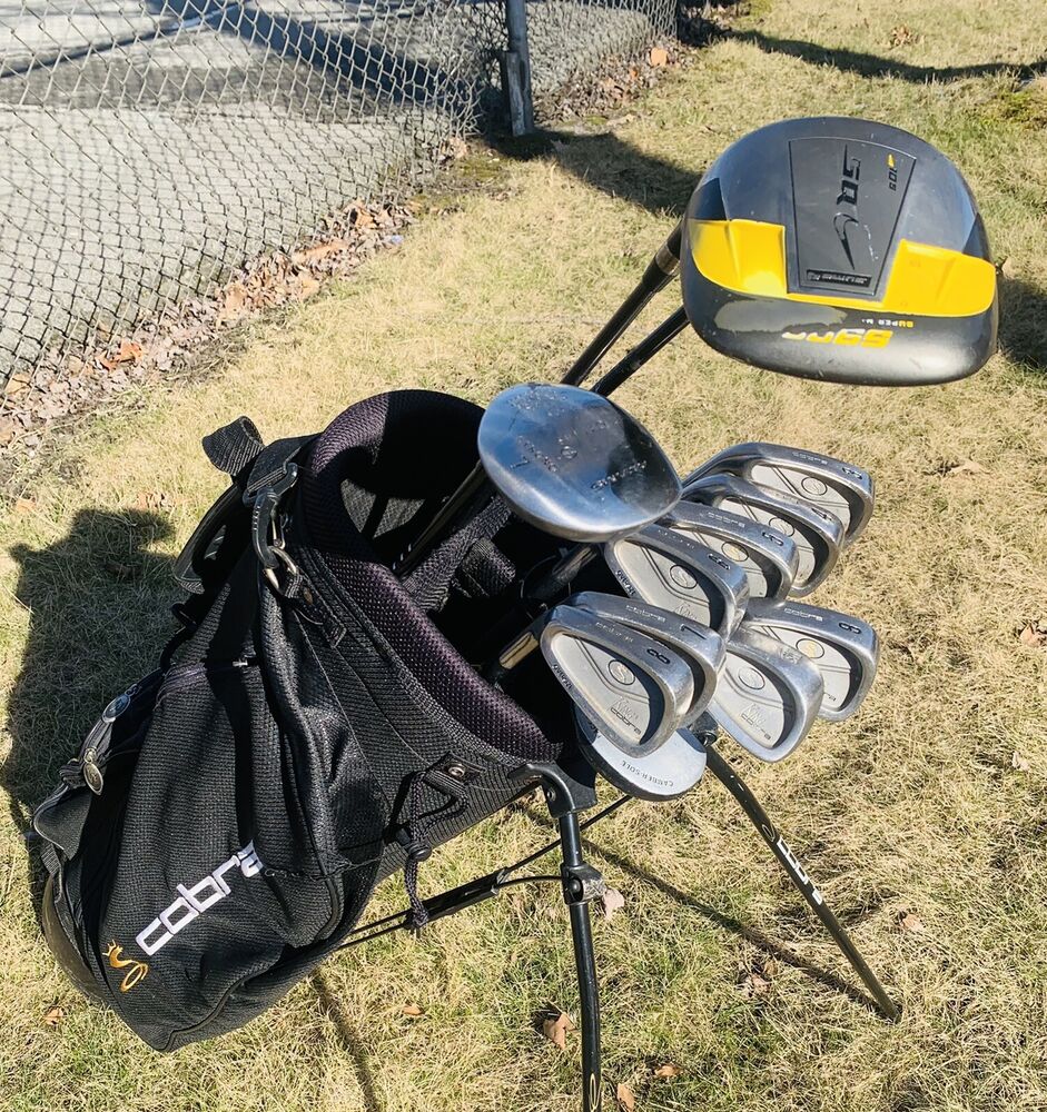 Complete Set of LeftHanded Golf Clubs Nike, Cobra SidelineSwap