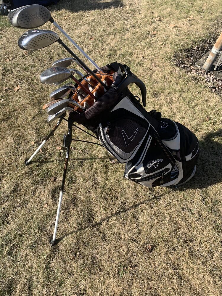 Complete Set of Left ahanded Callaway Golf Clubs + Bag SidelineSwap