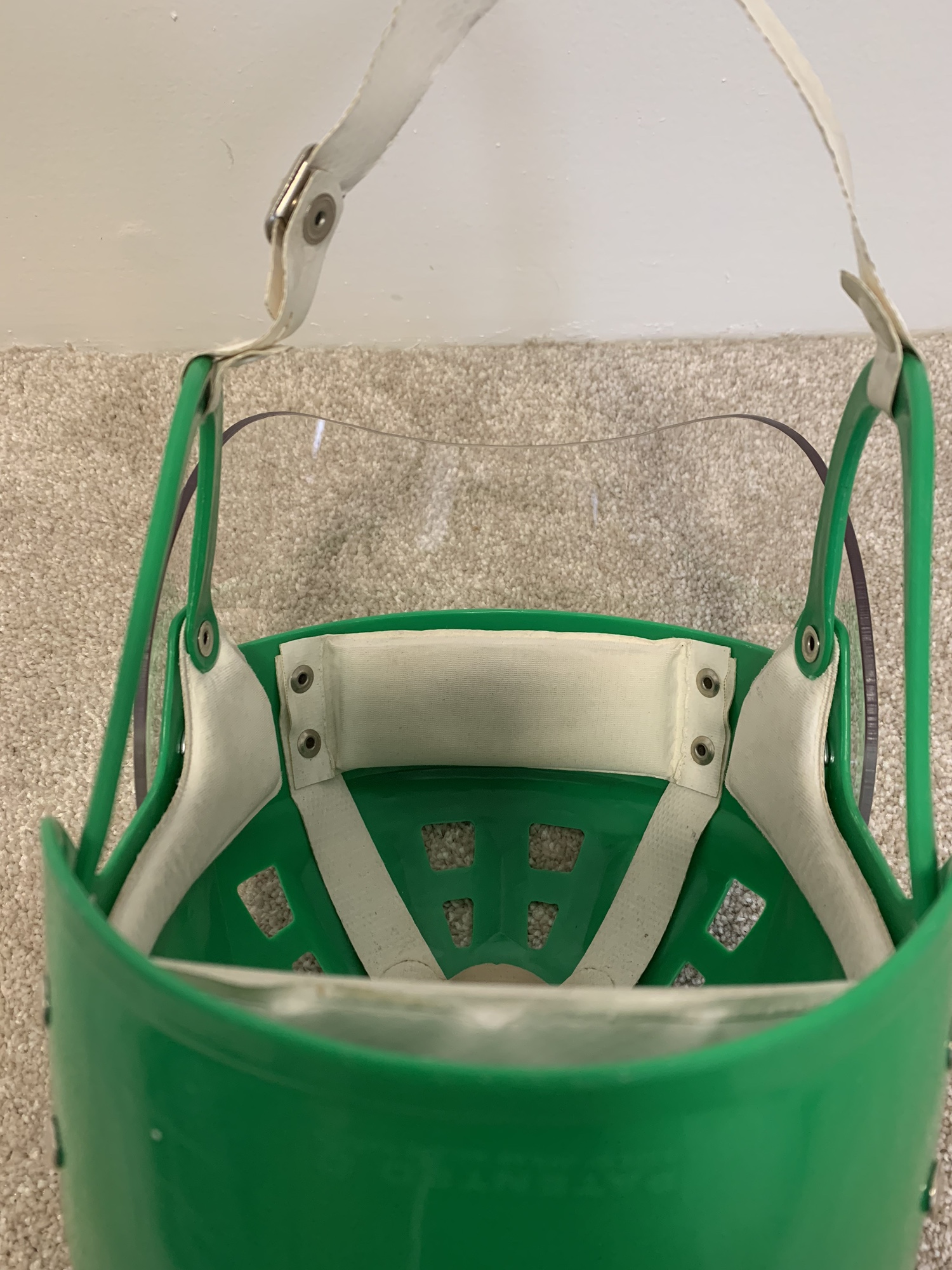 Jofa 235 51 23551 Gretzky Helmet Green With NOS Jofa Visor Visir Ett