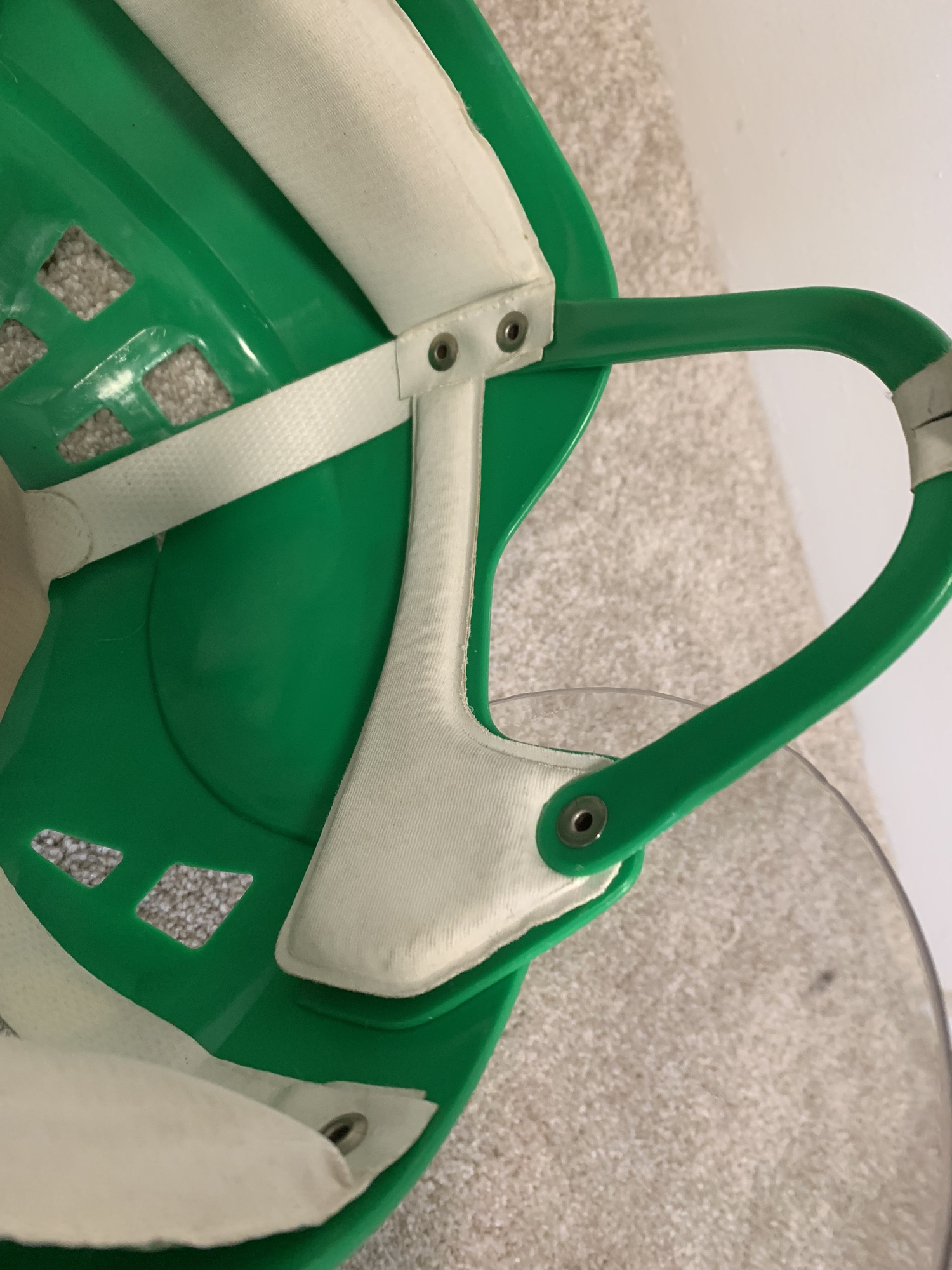 Jofa 235 51 23551 Gretzky Helmet Green With NOS Jofa Visor Visir Ett