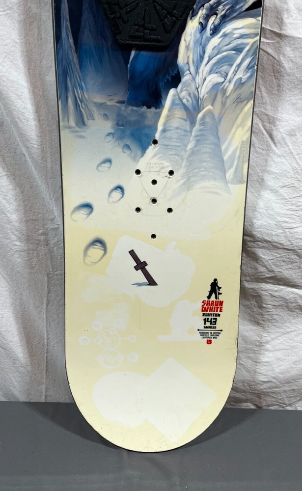 BURTON×BURTON 2007 Burton Shaun White 143cm Yeti Graphic Freestyle All-Mtn