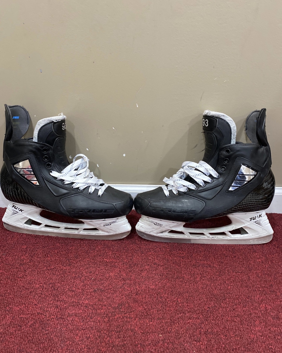 Used True Pro Stock Size 11 Pro Custom Hockey Skates SidelineSwap