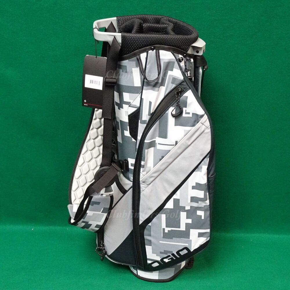 NEW Ogio Fuse 4 Cyber Camo 2023 Golf Stand Bag w/ Raincover SidelineSwap