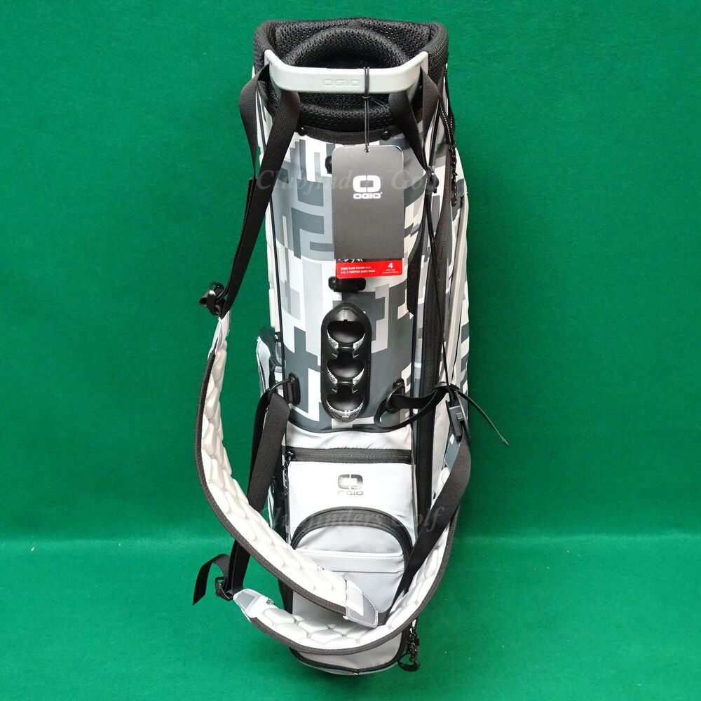 NEW Ogio Fuse 4 Cyber Camo 2023 Golf Stand Bag w/ Raincover SidelineSwap