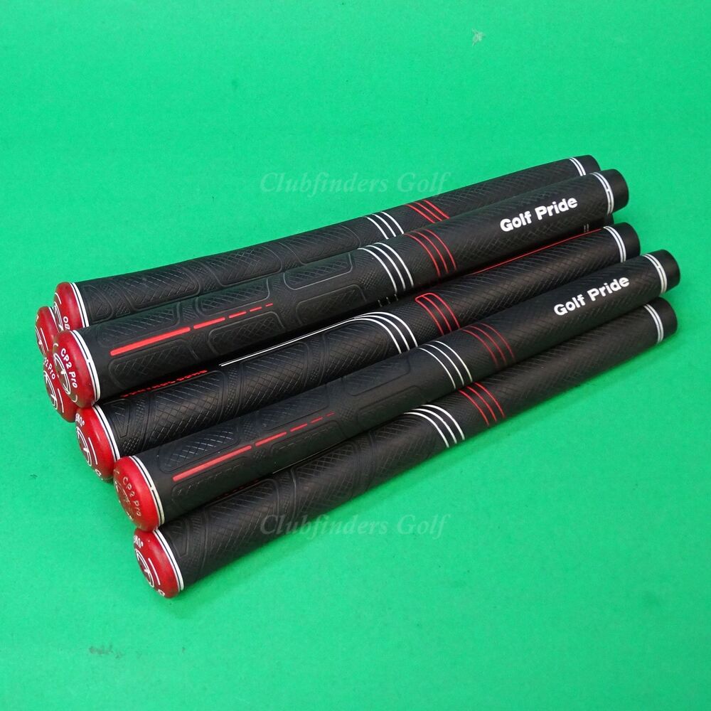 Golf Pride CP2 Pro Jumbo 60R Round Pulled Iron/Wood Grips LOT OF 10 SidelineSwap