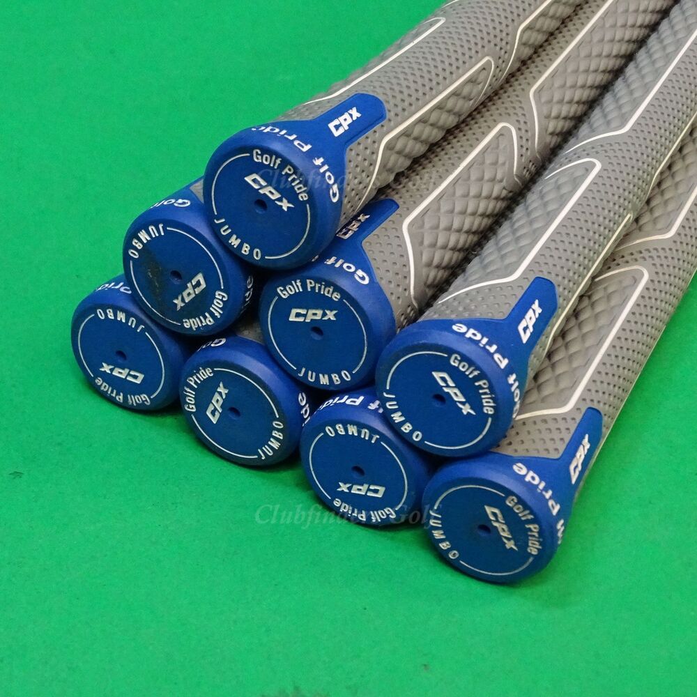 Golf Pride CPx Jumbo M60R Round Pulled Iron/Wood Grips LOT OF 8