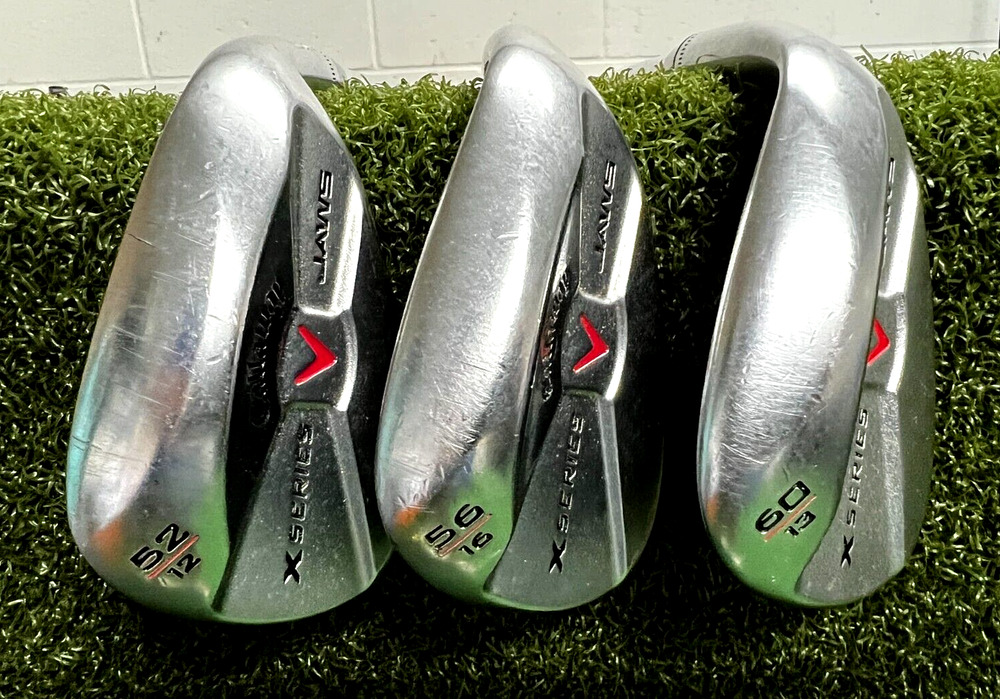 Callaway MD Wedge Set 52* 56* 60* / Jaws X Series / Steel / sa5648 SidelineSwap