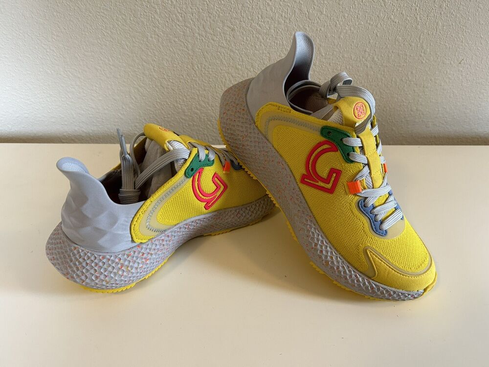 NEW G/Fore GFORE G4 MG4X2 Golf Shoe Sneakers LADIES Size 8 Yellow
