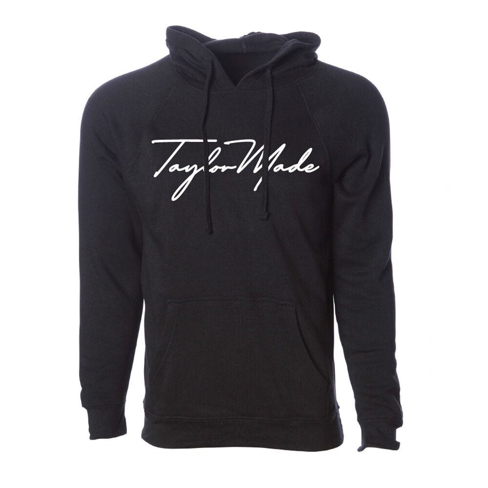 NEW TaylorMade Black Script Hoodie Men's Size Extra Extra Large (XXL