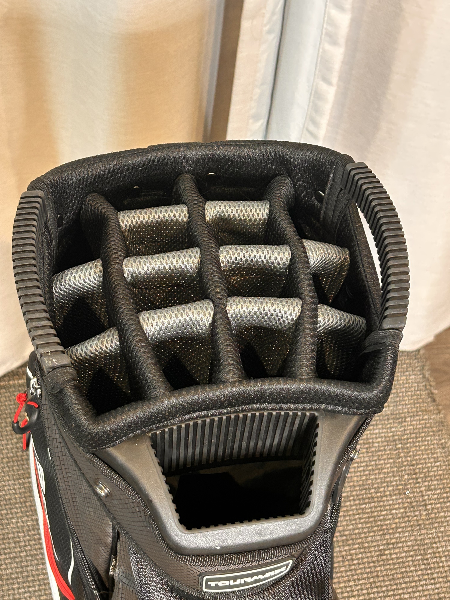 TourMax T500 Cart Bag / 14 Way Divider SidelineSwap