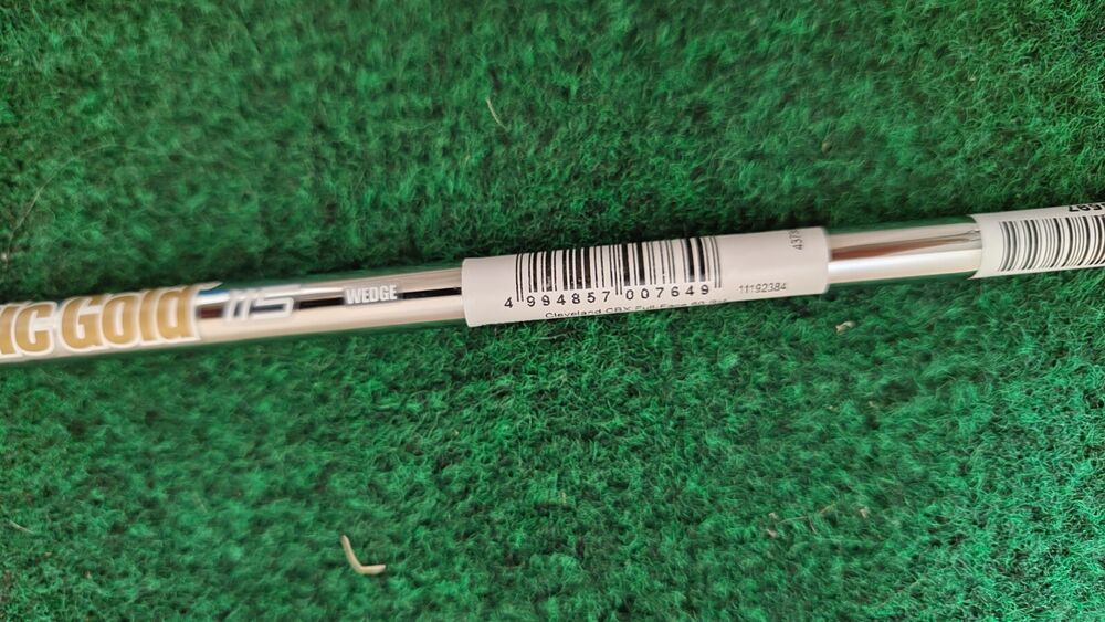 Cleveland CBX Full Face Black 60 Degree 60.10 Lob Wedge DG Spinner 115