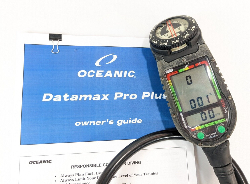 Oceanic Datamax Pro Plus SCUBA Dive Air Integrated Computer, Compass
